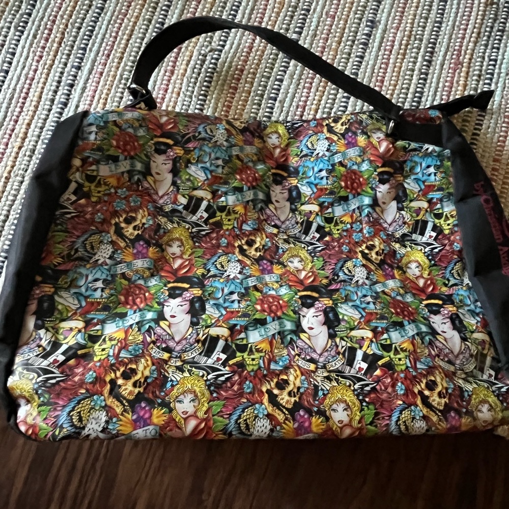 True to love Christian Audigier/Ed hardy tote bag💓